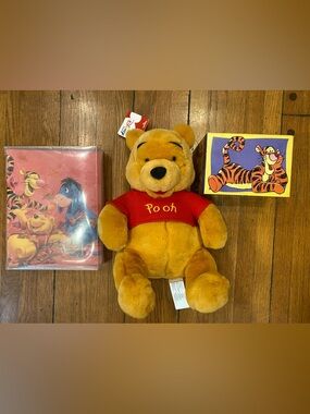 Disney Music Box Winnie the Pooh plushie Toy- Tigger music Box- Photo Album